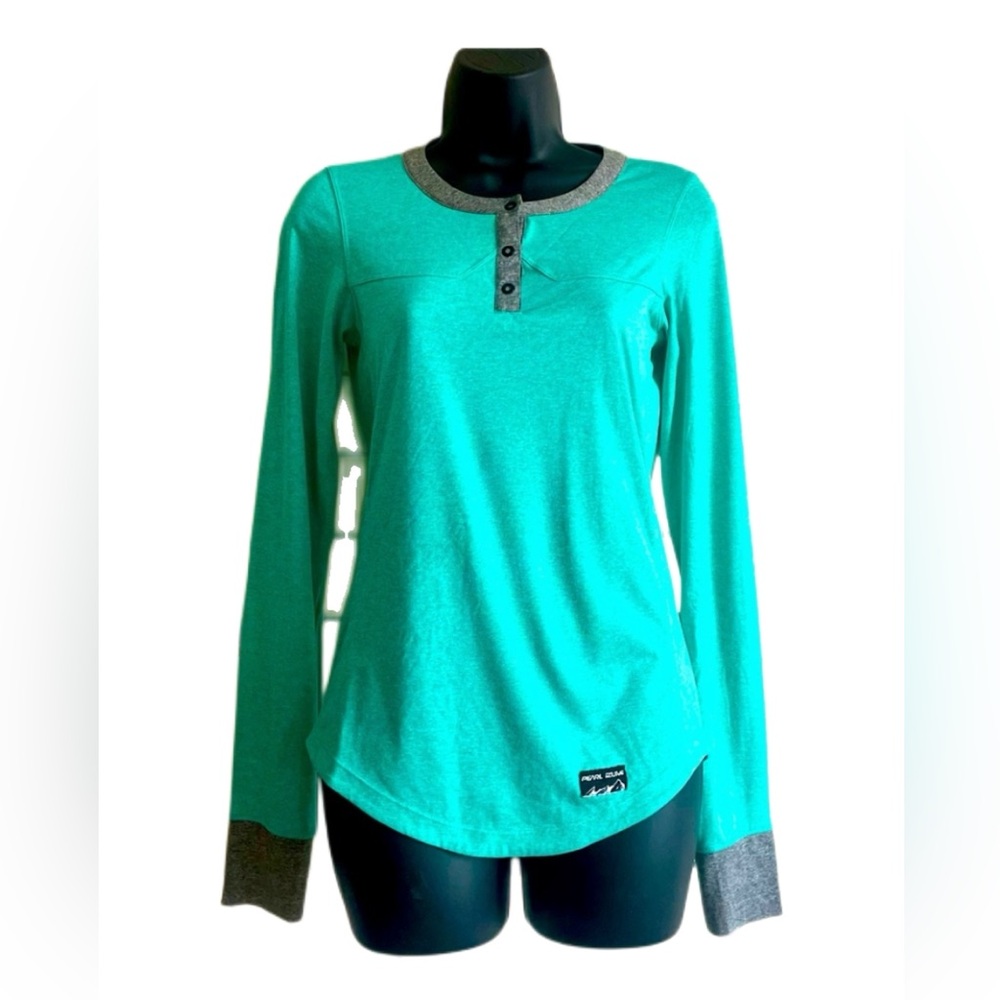 Pearl Izumi Cycling Top _ Green with
Grey Contrast Trim